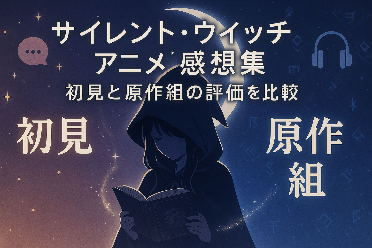 サイレント・ウィッチアニメ感想集｜初見と原作組の評価を比較タイトルイメージ