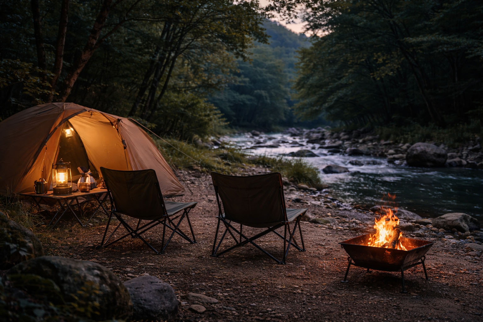 ふたりソロキャンプ聖地巡礼｜キャンプ場・ロケ地まとめタイトルイメージ